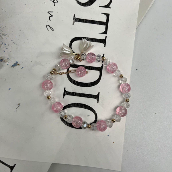 Fuchsia bracelet, orchid