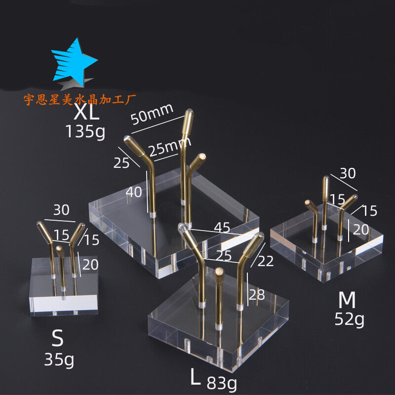 New transparent acrylic crystal base crystal mineral stone display rack storage rack wholesale New transparent acrylic crystal base crystal mineral stone display rack storage rack wholesale