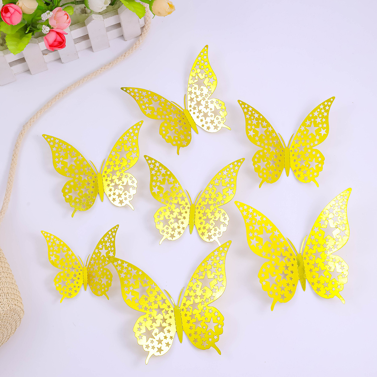 Q mariposa dorada 12