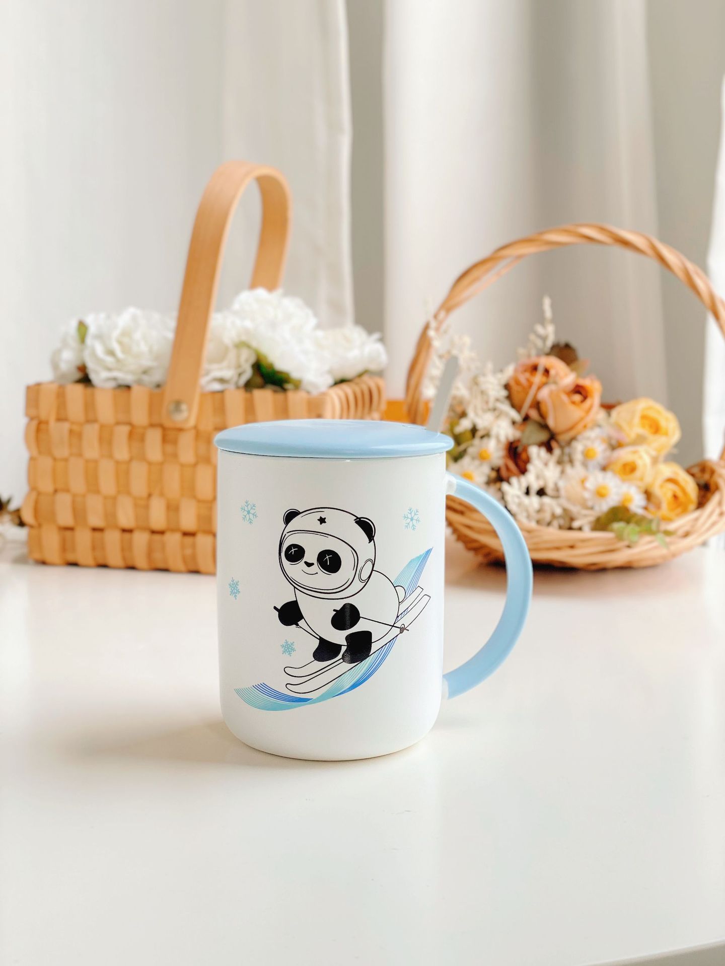 Cada 5 Yuan taza de cerámica taza de liquidación cantidad de stock no es mucho taza de café taza de agua taza de dibujos animados taza de desayuno