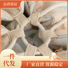 ✅棉麻茶杯茶壶套装收纳袋加长加厚旅行茶具包大号便携布袋布包