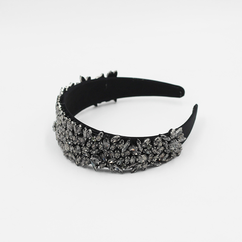 New Fashion Baroque Luxury Full Diamond Headband display picture 3