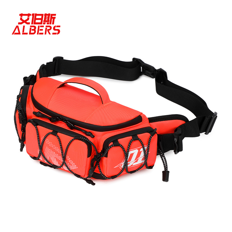 Alberts Waist Bag Motorcycle Riding Chest Bag Sports Waterproof Rider Bag Motorcycle Equipment Can Be Worn Cross-Body Motorcycle Waist Bag