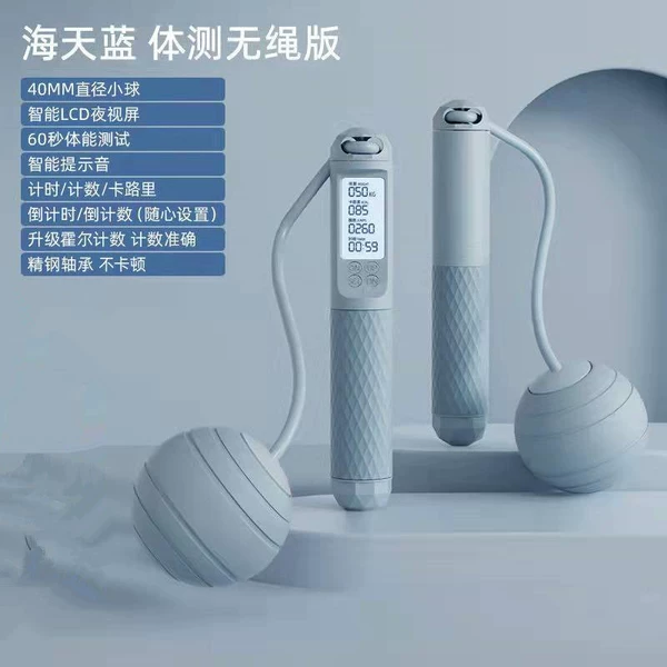 Smart chronograph countless small ball sky blue
