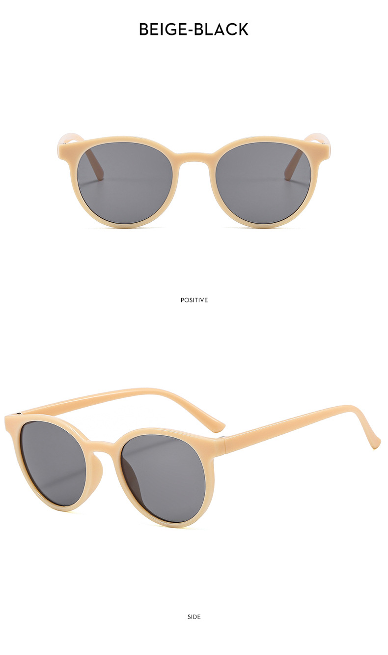 Oval Frame Glasses Style Fashion Geometric PC UV400 Protection Oval Frame Full Frame Women's Sunglasses