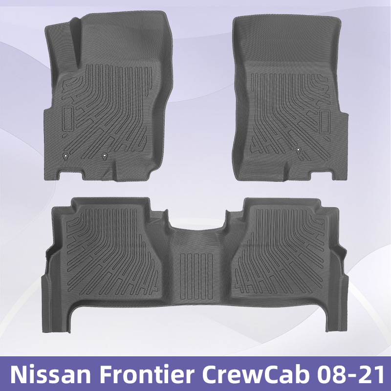 Para Nissan Frontier Crewcab 2008 - 2021 TPE Footpad 3D todo el tiempo