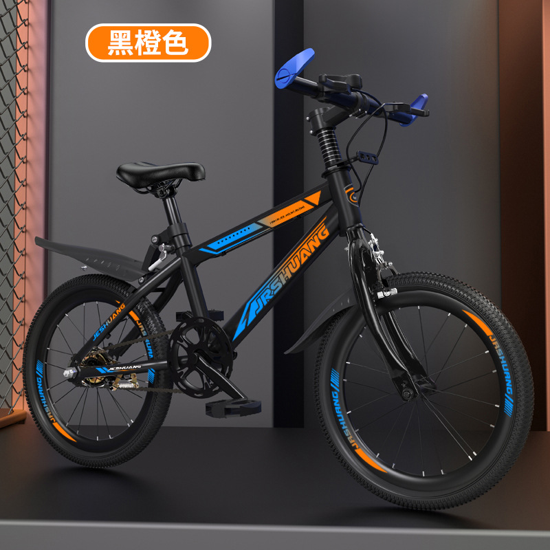 Bicicleta de montaña adolescente niño niña bicicleta amortiguador de freno de goma de cambio de velocidad ligera montar freno sensible image 8