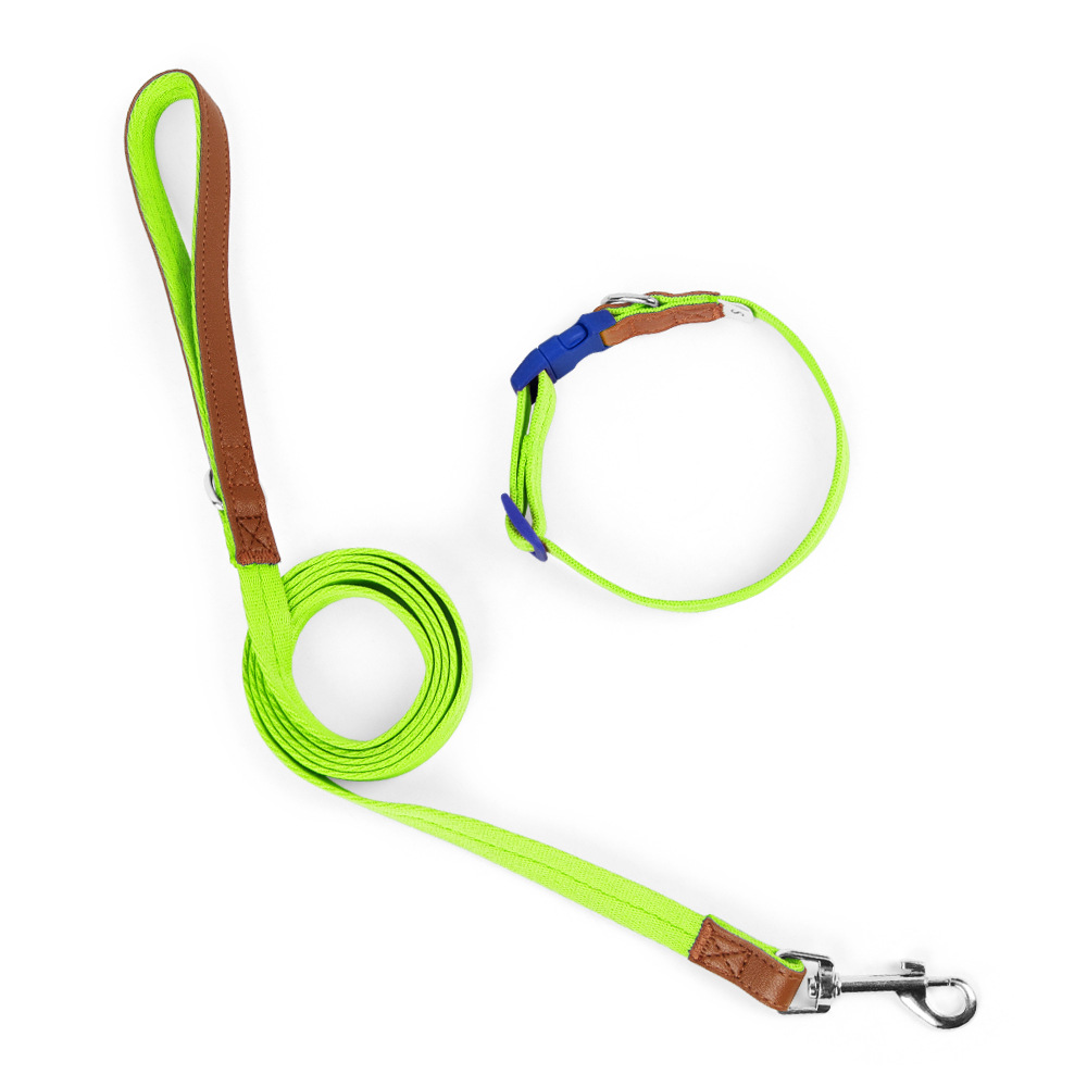 Amazon cross-border pet collar anti-desprendimiento collar conjunto de tracción perro collar perro de entrenamiento perro pequeño y mediano