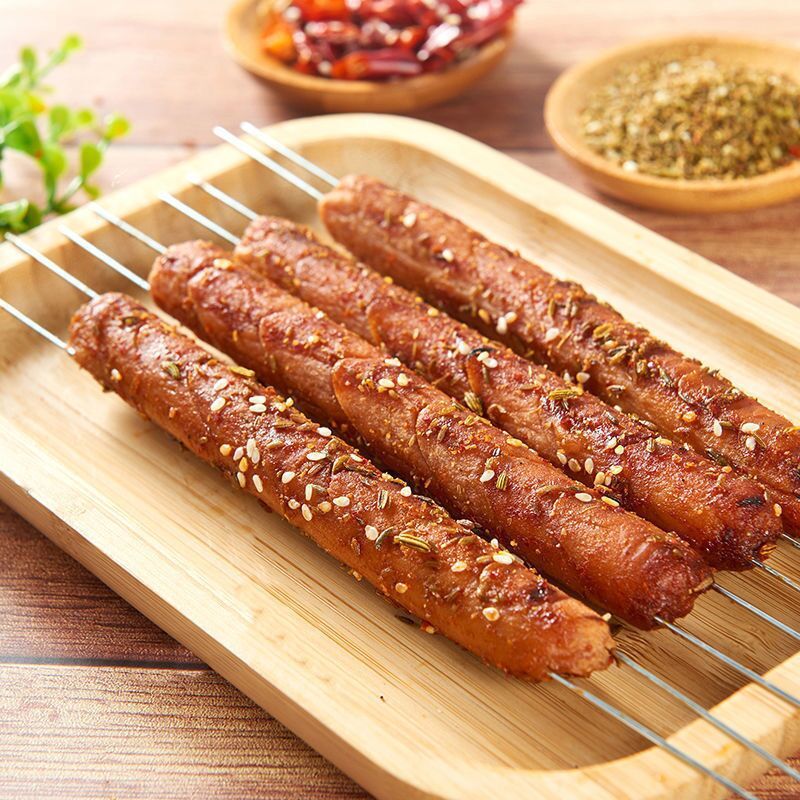 金羅王 カルシウム入りハムソーセージ 340g 袋 (34g*10個) 即席麺 バーベキューソーセージ チャーハンの素 すぐに食べられる|undefined