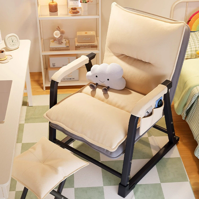 Домашнее кресло, удобное сидячее кресло для спальни, маникюра, общежития, салона красоты, компьютера, офиса, дивана, стула Amazon