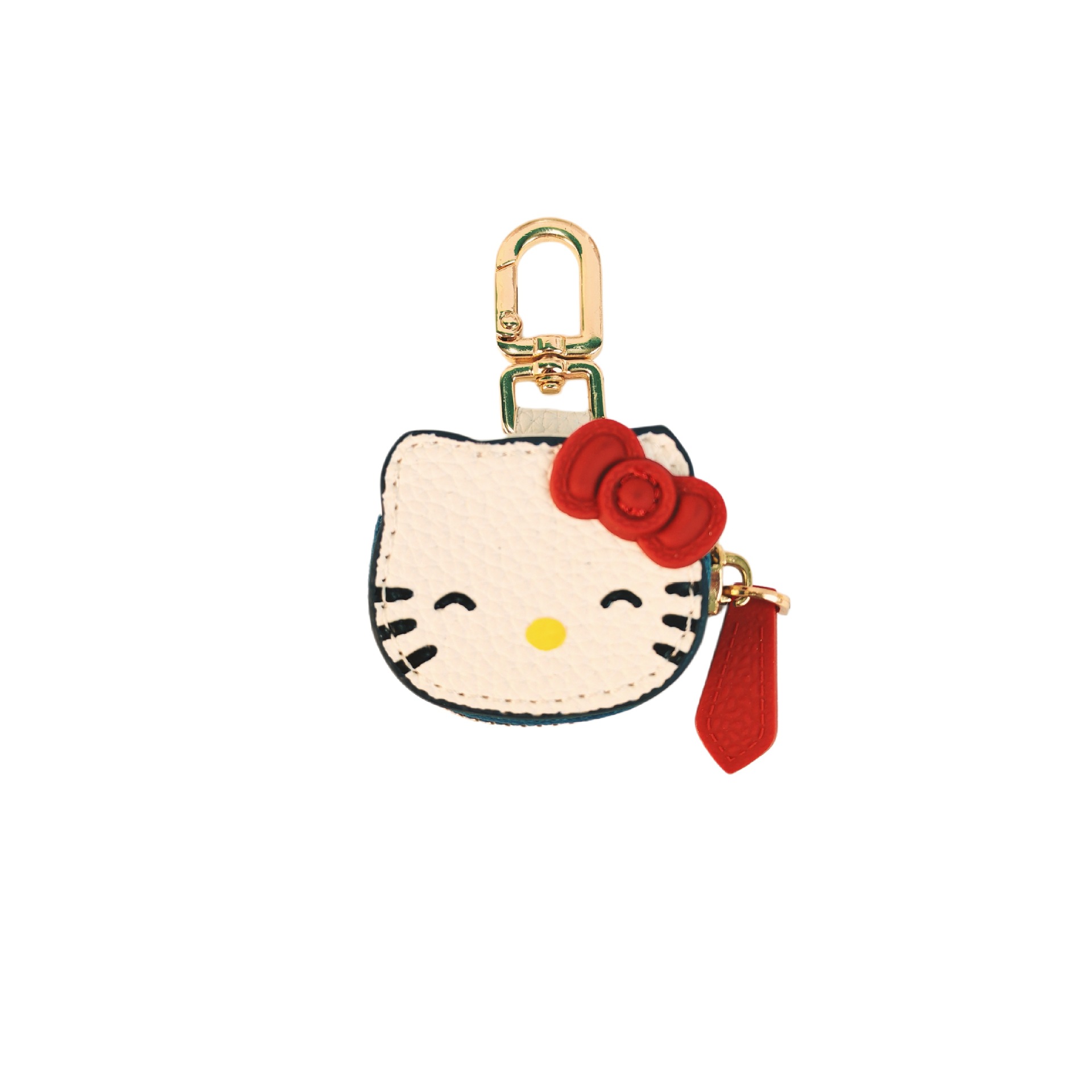 Niños interesantes lindos bolsos de gatos colgantes nicho dulce bolsas de llaves de moda caricatura Kitty colgantes kt gatos llaveros