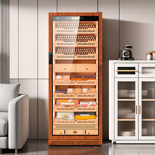 Jialong Cigar Cabinet Constant Temperature and Humidity Stainless Steel with Wifi Smart Fingerprint Lock Ammonia-Free Cigar Cabinet 275C