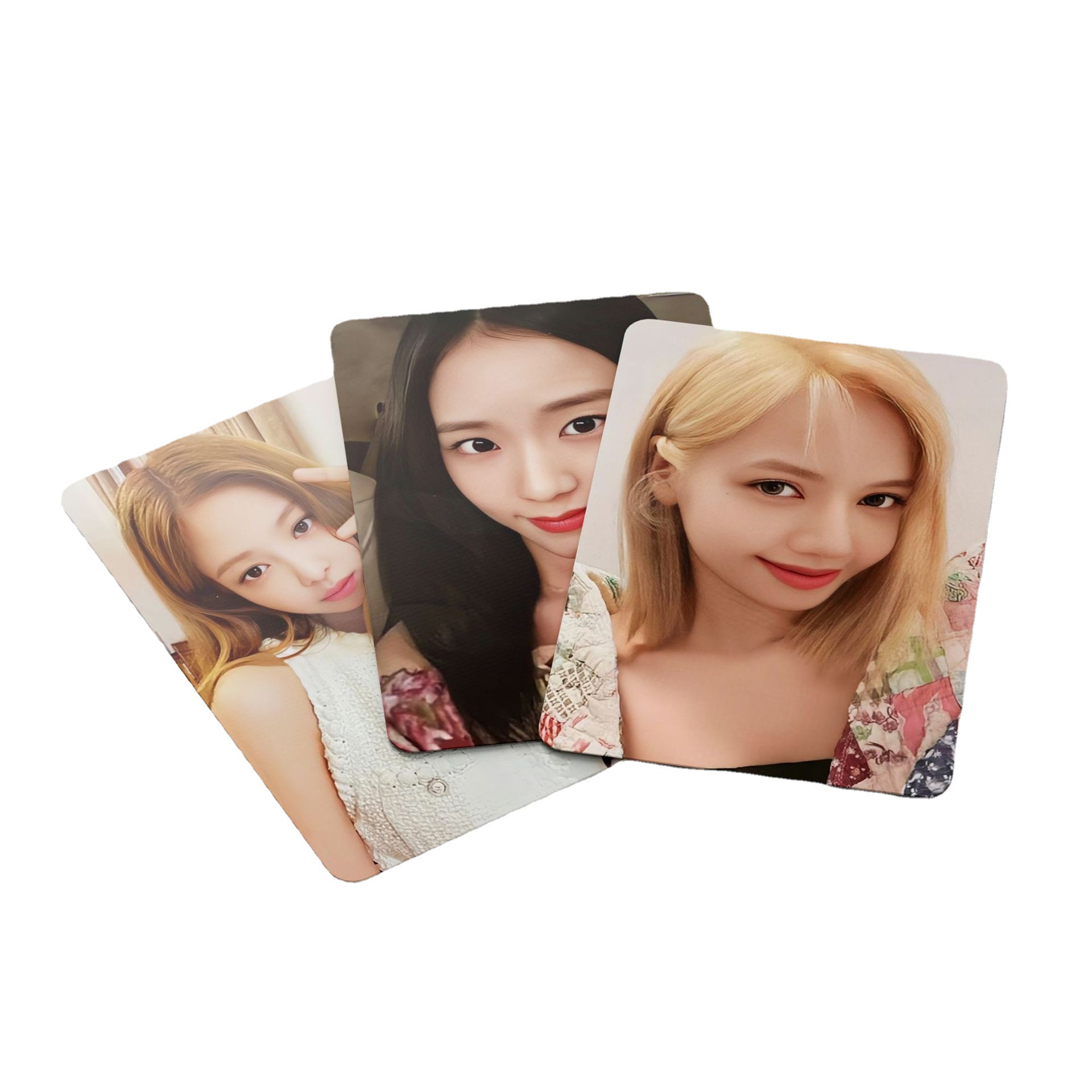 Spot polvoriento álbum BLACKPINK tarjeta pequeña born pink tarjeta postal Lisa estrella periférica tarjeta pequeña