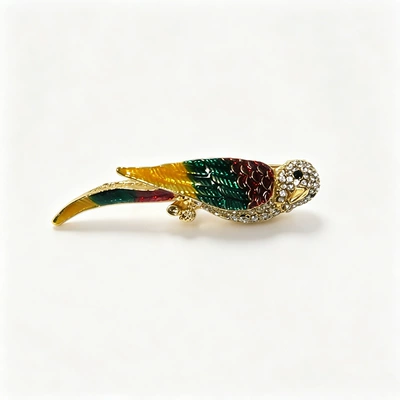 Yaxa sancaqları personalized animal enamel brooch alloy - bird-b0003