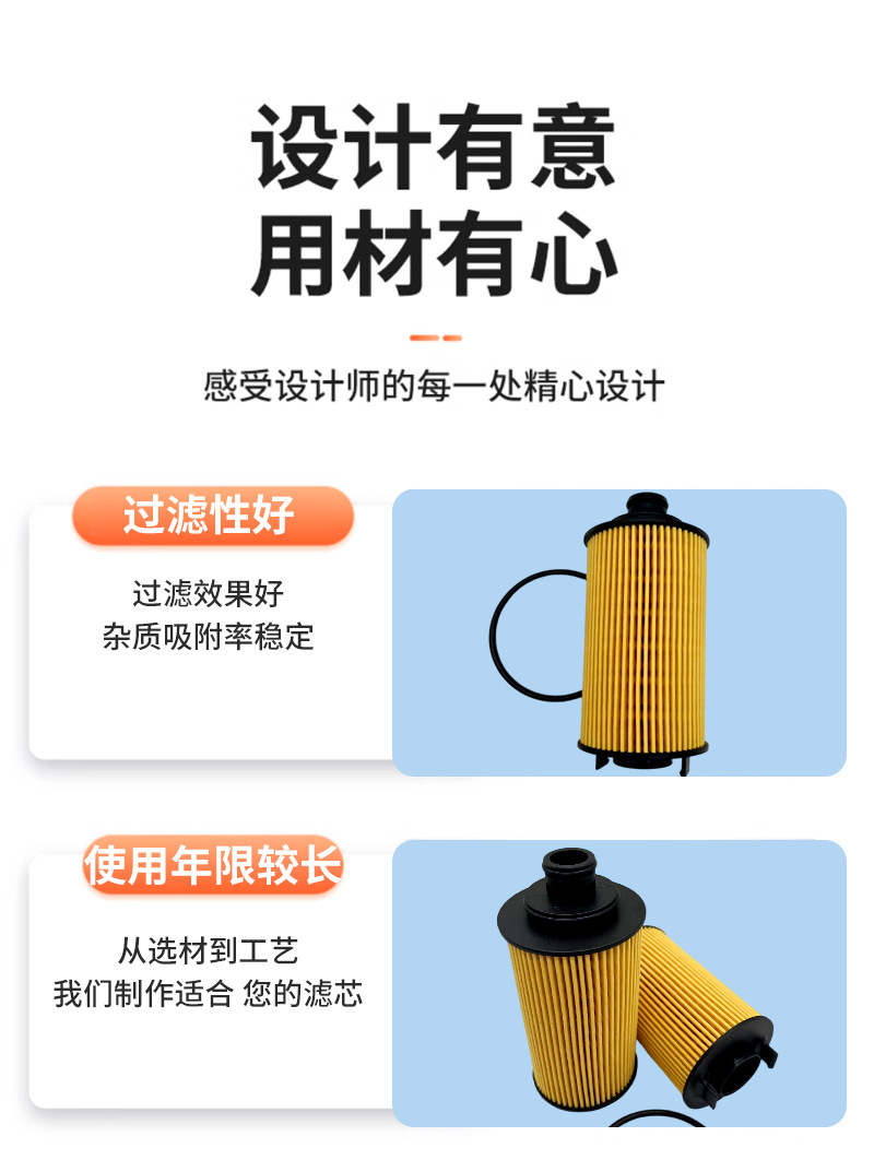 Oil Filter Sh40X20136 10105963 Diesel Filter Element Suitable for Maxus G10 Fudi Yunnei