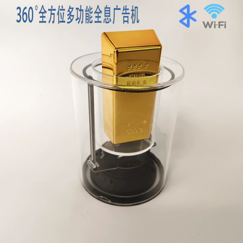 Настольная 30см 3D голографическая рекламная вентиляторная экранная рекламная машина Малый размер все-в-одном приложение