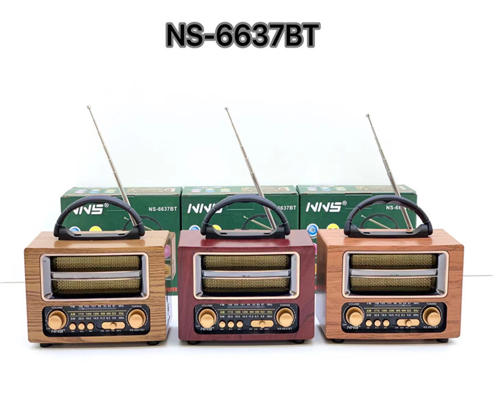 Handheld wooden speakers