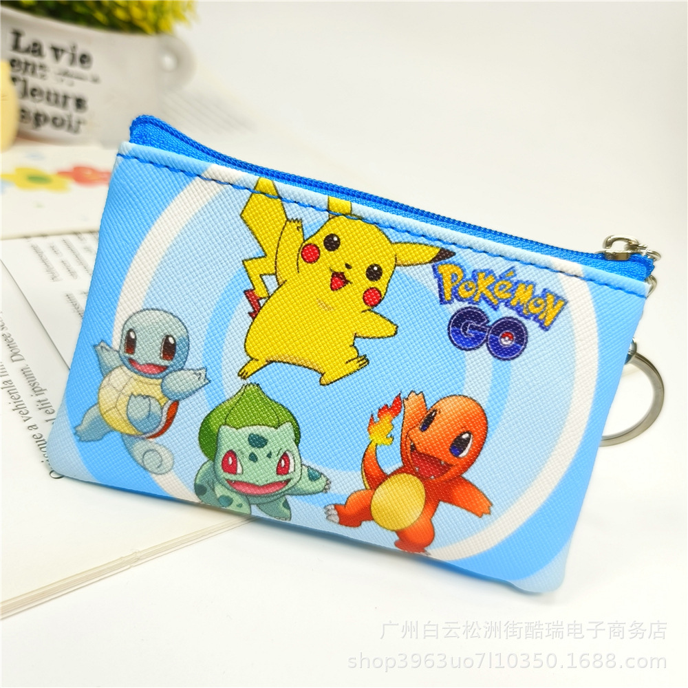 Bolso de la moneda de los niños de dibujos animados lindo niños y niñas monedero bolso de La Moneda bolso de la tarjeta de cremallera pequeña bolsa regalo del estudiante de la escuela primaria