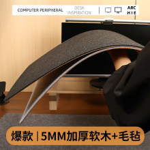 SOYAN软木毛毡鼠标垫5MM加厚超大办公桌垫电脑桌垫书桌写字垫批发