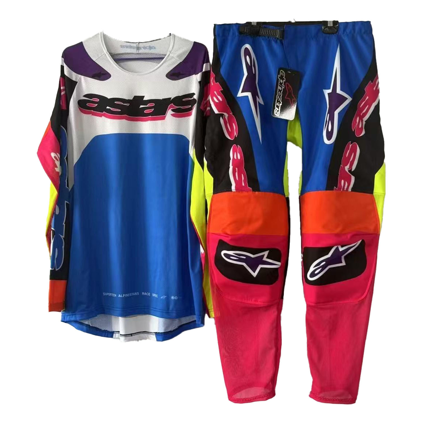 A Star Popular Cycling Suit, Breathable Downhill Suit, Off-Road Motorcycle Sun Protection Suit, Quick-Drying, Wear-Resistant, Moisture-Wicking