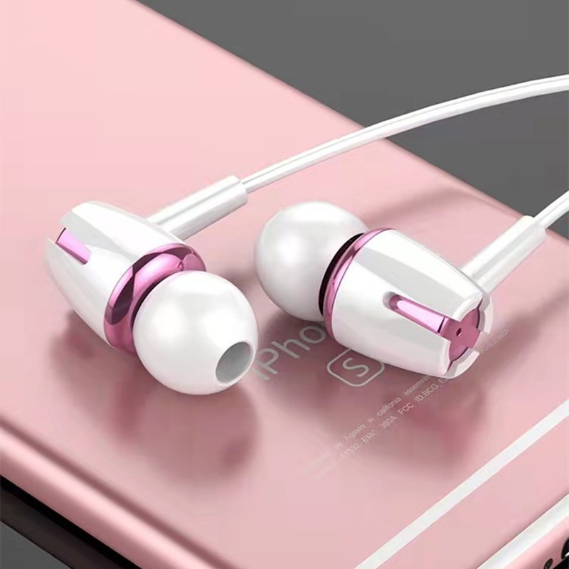 3.5 auriculares con cable de orificio redondo tipo c semi-in-in HD teléfono móvil con marca auricular fábrica al por mayor