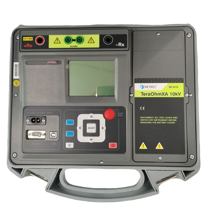 METREL美翠MI3210绝缘电阻仪10KV 5mA大功率高压数字兆欧表