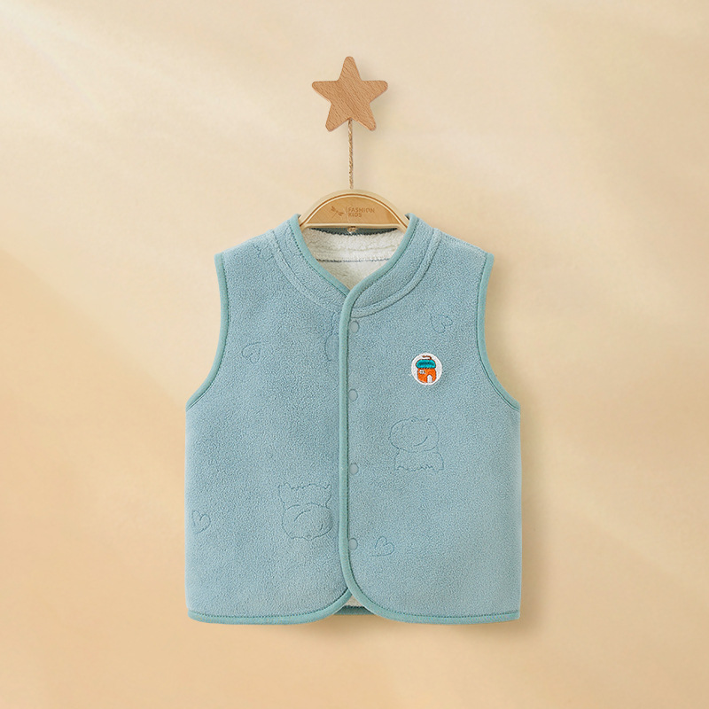 Primavera, otoño, invierno, chaleco de bebé, chaleco de invierno para niños pequeños, chaleco de hombro caliente para niños