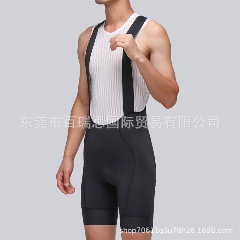 Wholesale Double Arrow Cushion Cycling Shorts Bicycle Road Bike Breathable High Elastic Cycling Suspenders Trousers Cycling Clothing