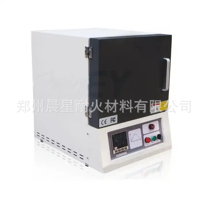 1200°C五面加热炉(64L,炉腔尺寸400*400*400mm,双仪表监测)