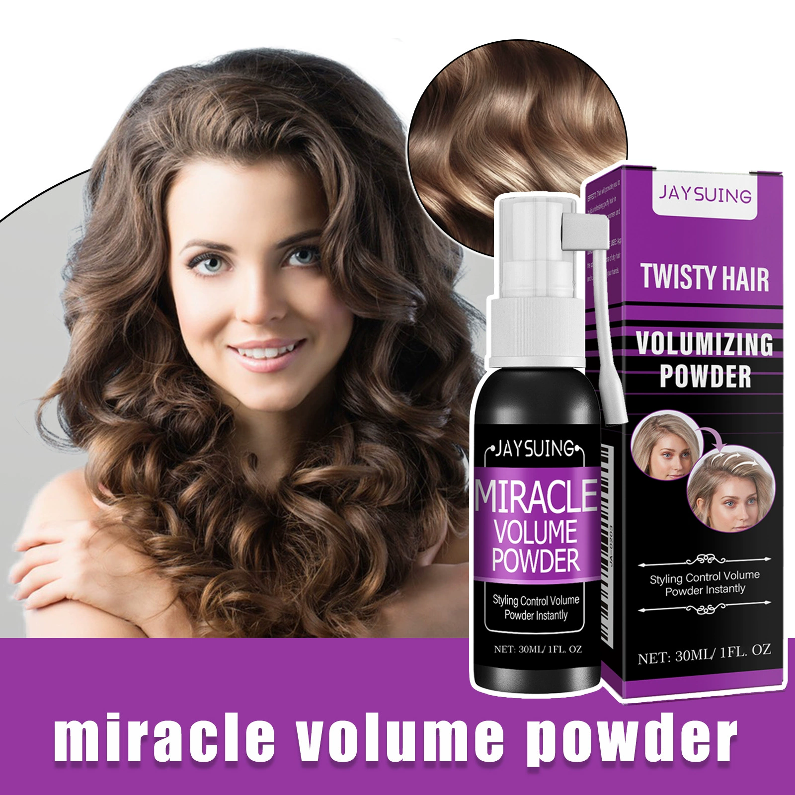 JAYSUING волосы пушистый спрей без обезжиривателя освежающий чувство воздуха ленивые люди контроль масла сухие волосы стойкая укладка