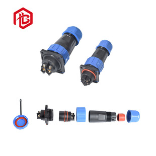 Waterproof Connector for Agricultural Machinery Equipment M23 Lighting Equipment Waterproof Connector Outdoor Waterproof Wire