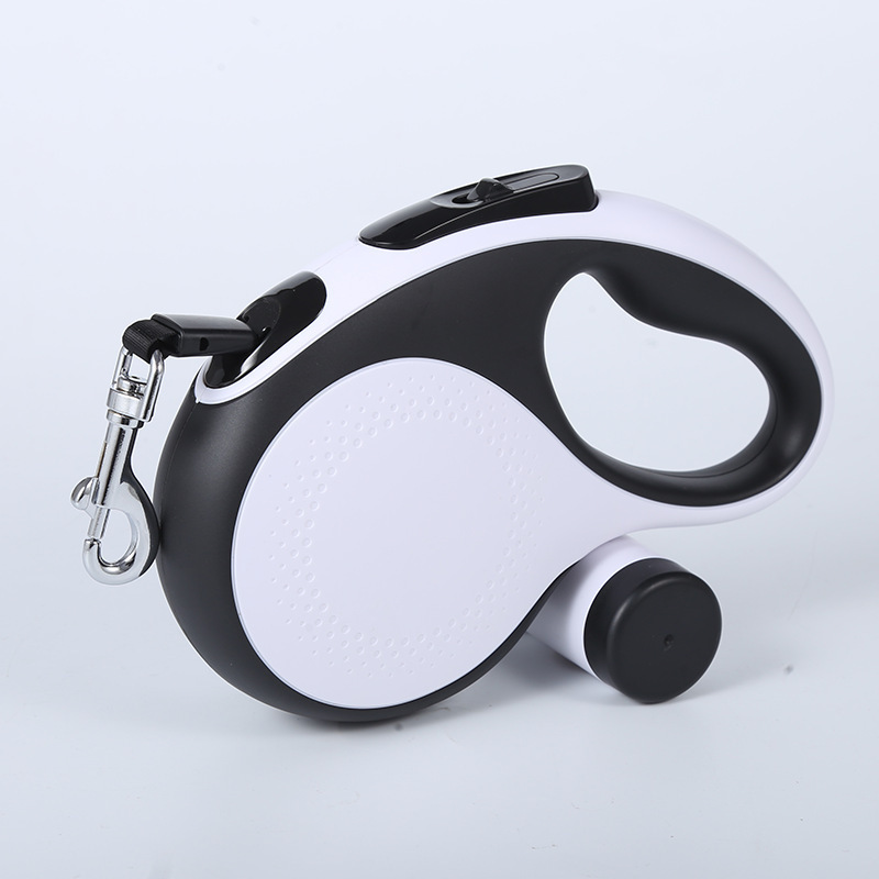 New Automatic Retractable Pet Leash with Garbage Bag Dispenser for Medium and Large Dogs, Portable and Extendable New Automatic Retractable Pet Leash with Garbage Bag Dispenser for Medium and Large Dogs, Portable and Extendable