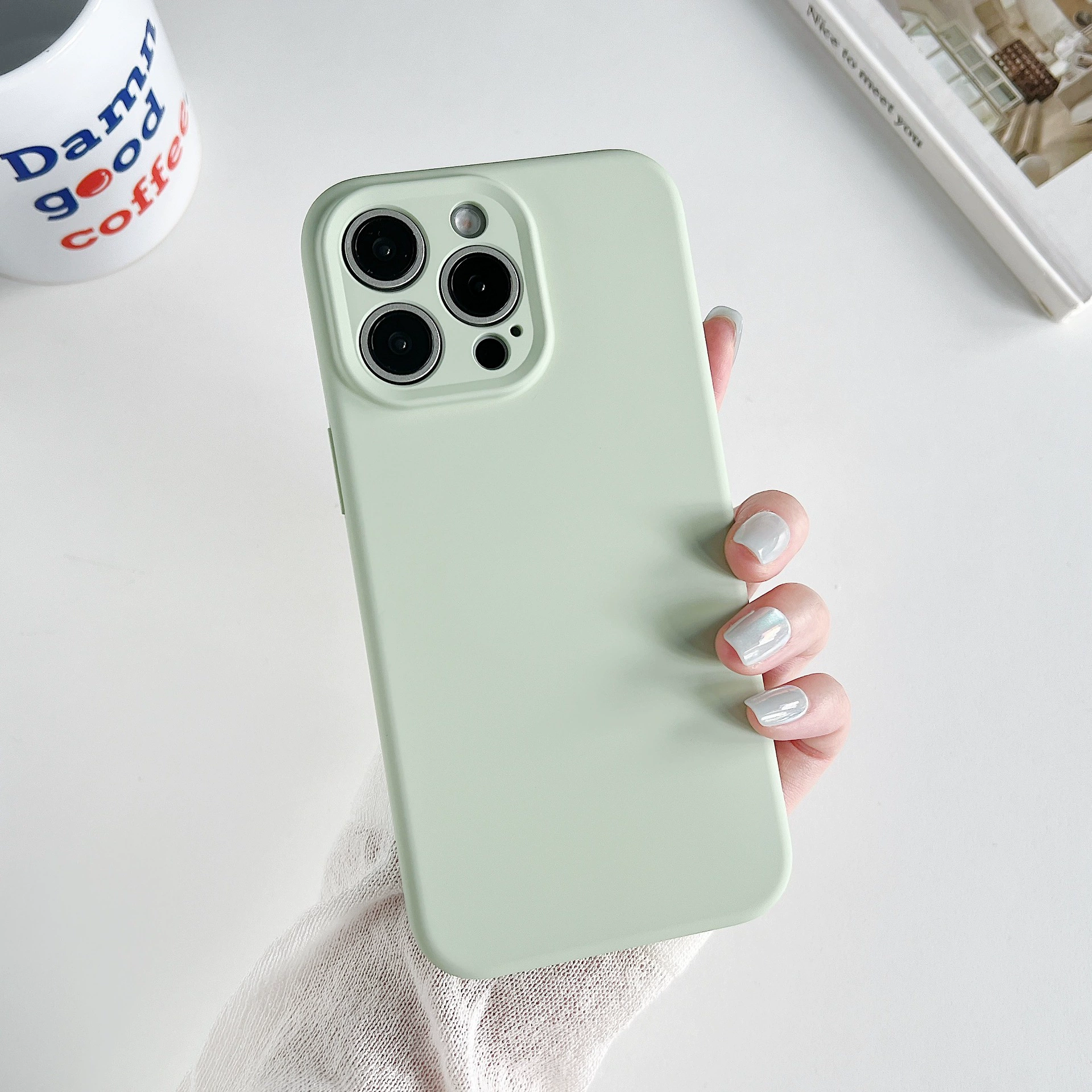 Apple, совместимый iphone 16, чехол для телефона, iPhone 16, силиконовая защитная чехол для iPhone15 Pro, 16promax
