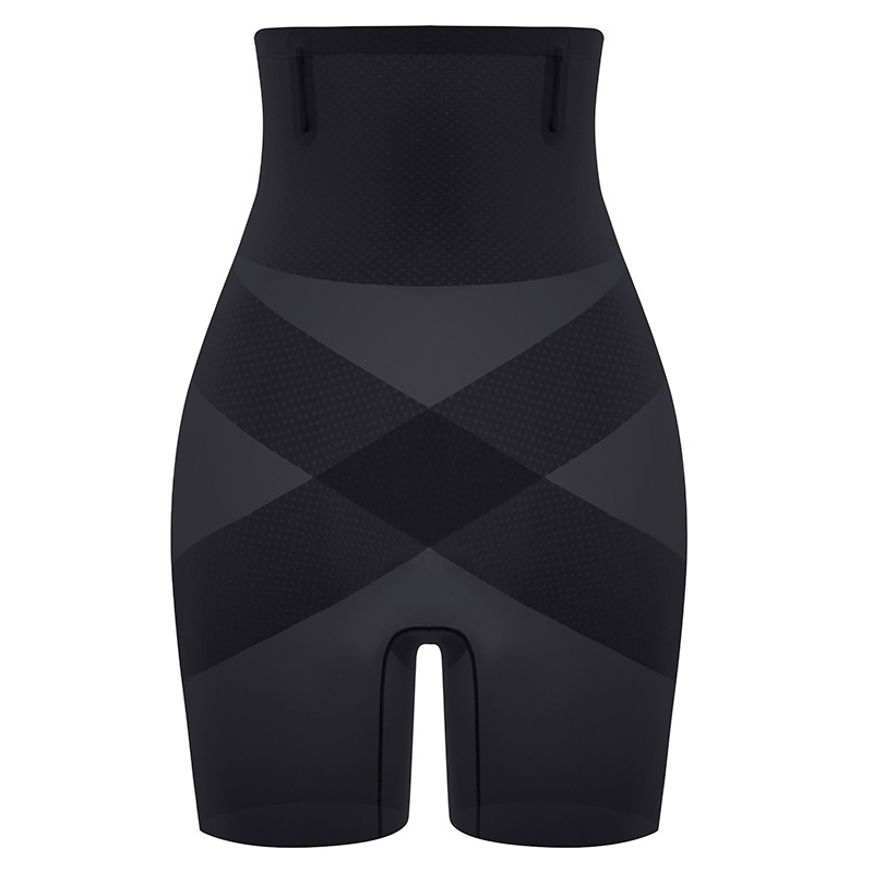 El vientre inconsútil contrae y la cadera que levanta la cintura alta de las mujeres vientre fuerte que forma el corsé postparto cuerpo fino que forma los boxeadores de las mujeres