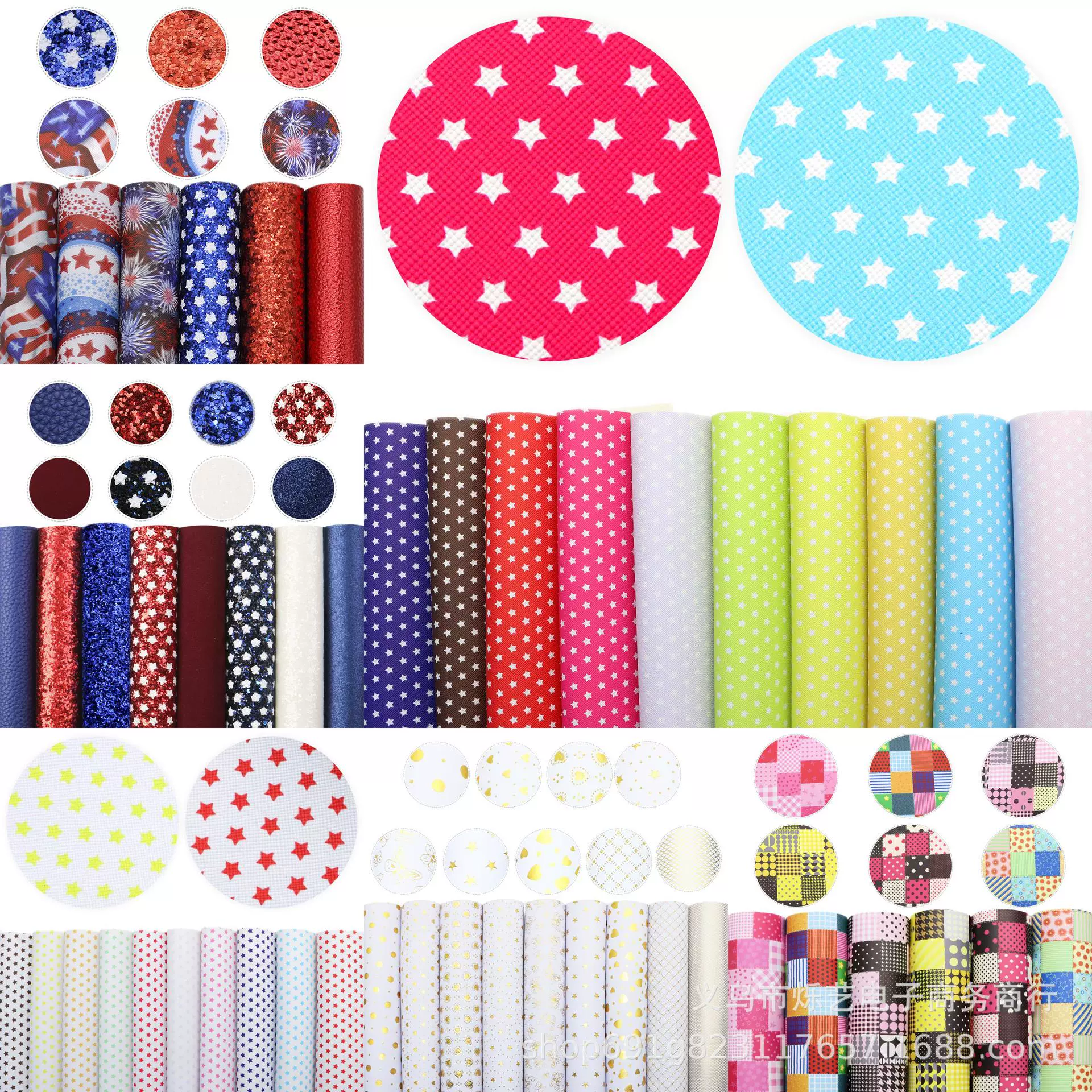 20*33 см серия «День независимости звезды» из искусственной кожи, набор «сделай сам», серьги с бантом, сумка 1Yc67452