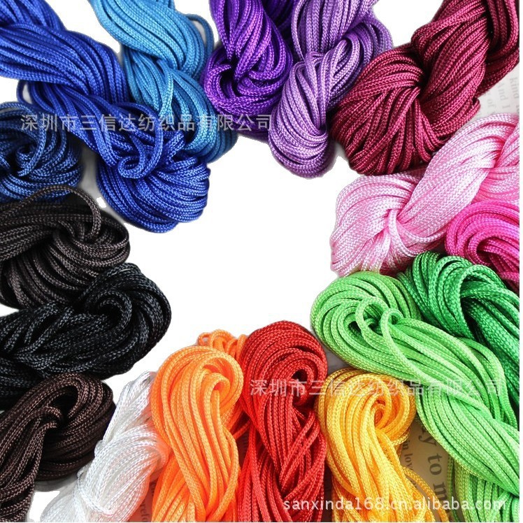 玩具尼龙绳手写板挂绳手提PP绳 服装吊牌棉绳工业麻绳现货供应