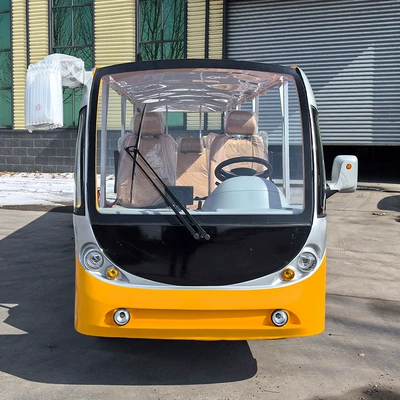 23-Seat Electric Sightseeing Car, Four-Wheel Elektrikli qolf avtomobilləri
