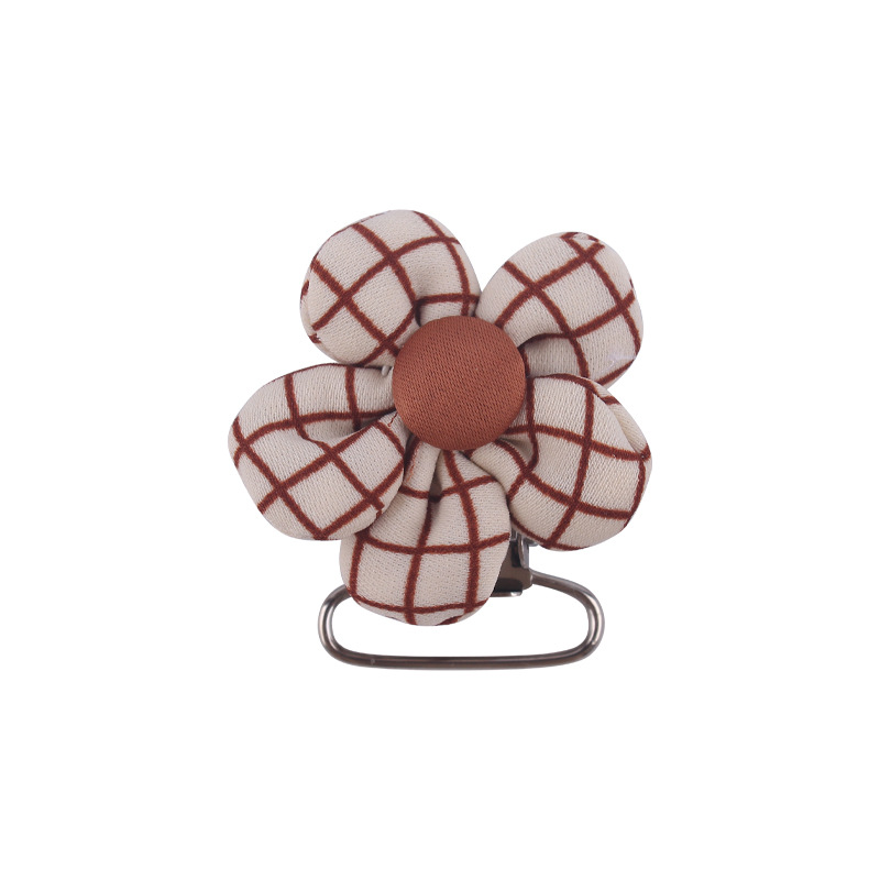 Nuevo bebé suministros DIY flor chupete clip de dibujos animados flor impresión clip chupete cadena anti-gota cadena Accesorios