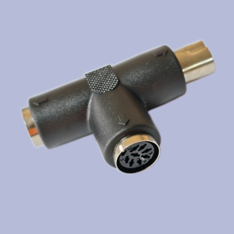 八芯八针T型会议8P大D扩展会议手拉手会议系统连接线延长线话筒线