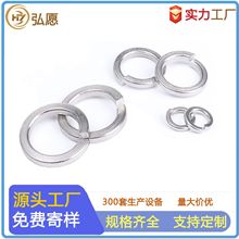 不銹鋼304/316彈墊開口彈簧墊圈性墊片重型輕型加厚M2M2M6M8M20