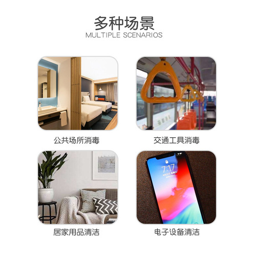 75% Alcohol Spray Portable Disinfectant, Antibacterial Cleaner for Home Use & Students—No-Wash Formula, 100ml, Factory Wholesale Price