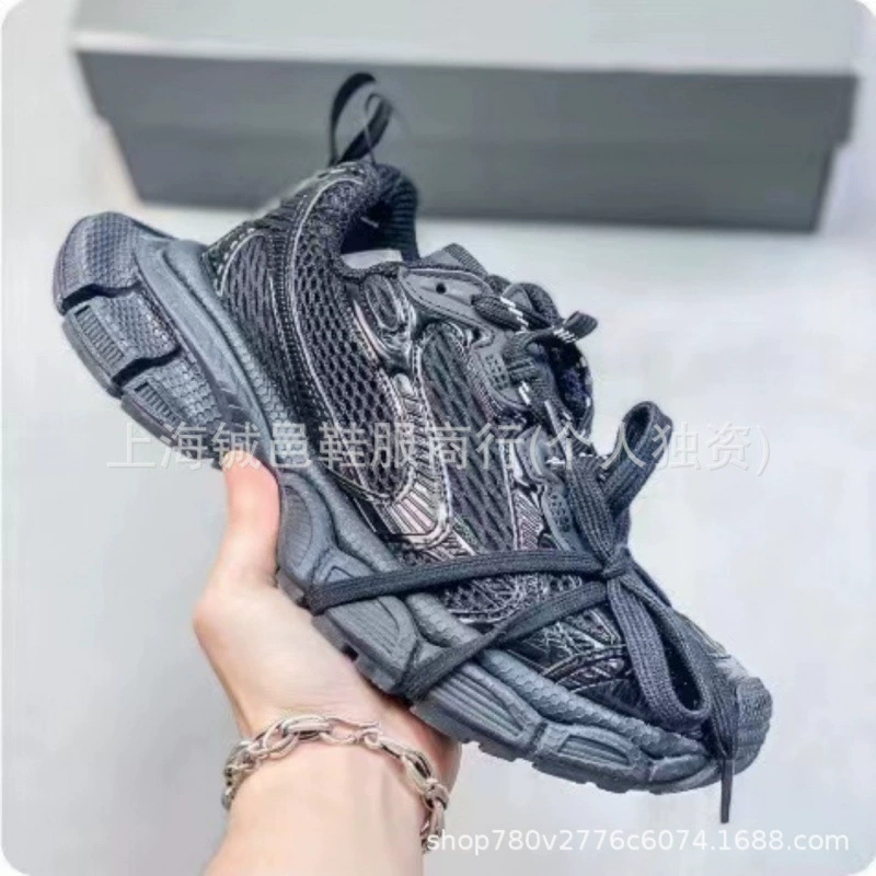 Высокие ботинки B home 3XL кроссовки 10-го поколения daddy shoes сетчатая шнуровка низкий топ полукаталог ретро кроссовки для бега