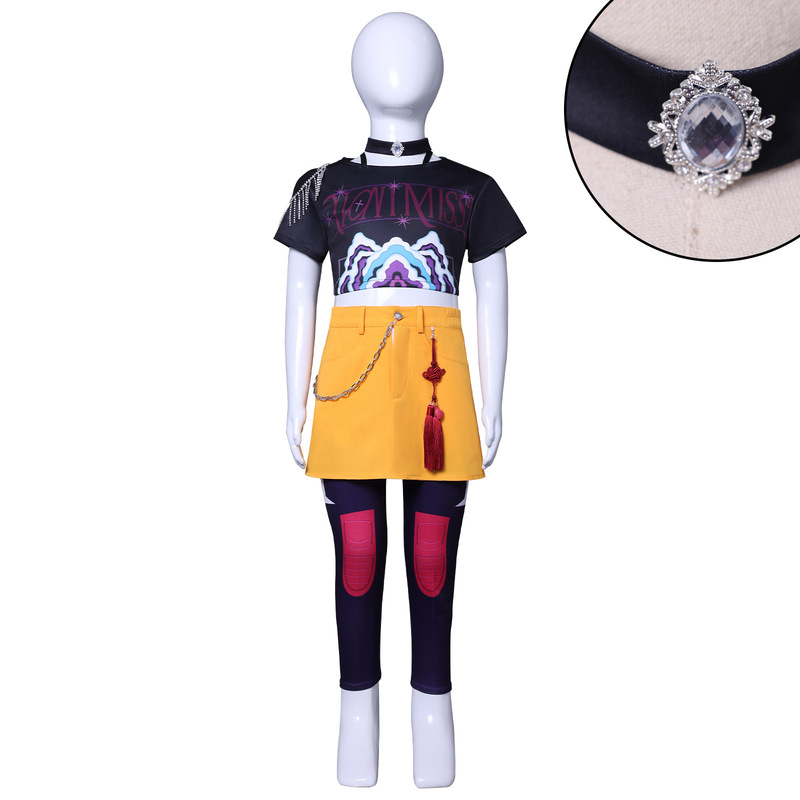 猎魔女团儿童cos服装K-POP猎魔女团米拉佐伊鲁米cosplay动漫服装|undefined