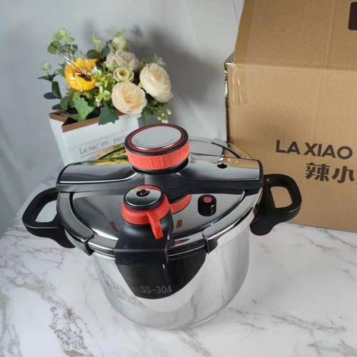 Home-use 304 stainless steel fast stewing pressure cooker with explosion-proof rotation, pressure cooker for distribution