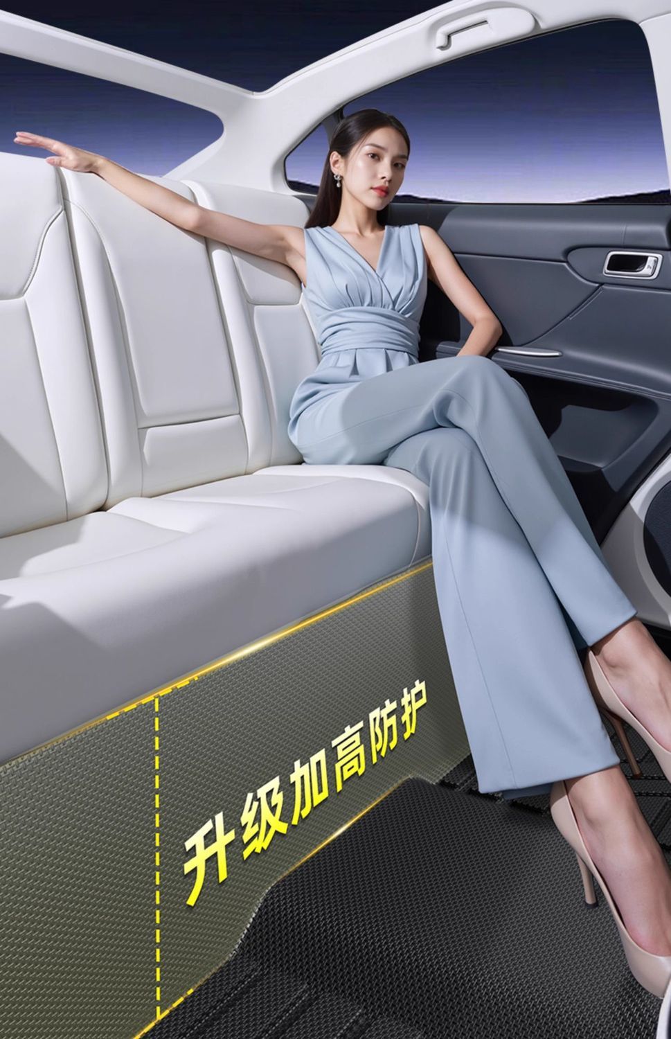 Suitable for Volkswagen Magotan Floor Mat Package Threshold 2015-25 B7 Magotan B8 Floor Mat B9 Original Tpe Car Floor Mat