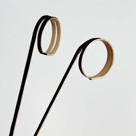 Nudo de bambú cadena desechable enchufe de fruta Cadena de anillo postre sushi palo azúcar palo de fruta