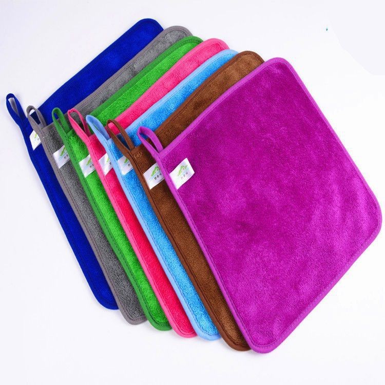 Toallas de lana de coral compuesto absorción de agua limpieza doméstica limpieza de pisos cocina limpieza doméstica toalla limpieza de toallas para toallas de carro
