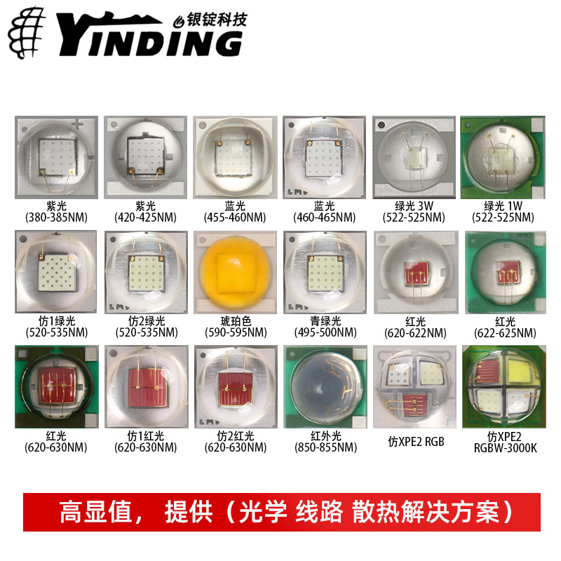 ��CREE����XPE2 3535���� ��ɫRGBW 5W����led���� �ֵ�Ͳ����