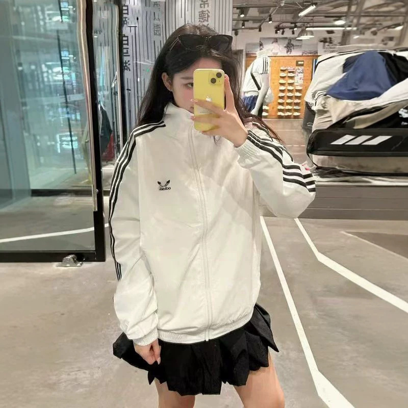 Cross-Border Clover Jacket for Spring and Autumn, Korean Style Loose Slimming Jacket, Unisex Fashion Retro Trendy Top Cross-Border Clover Jacket for Spring and Autumn, Korean Style Loose Slimming Jacket, Unisex Fashion Retro Trendy Top