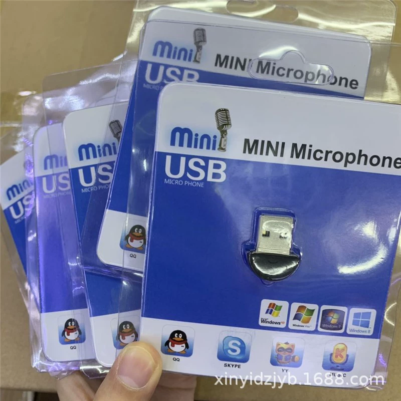 Мини USB микрофон Microcelet для ноутбука, компьютерный микрофон для вокала и записи, USB микрофон